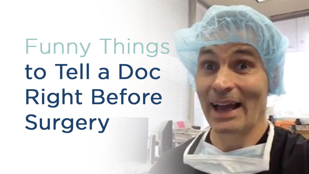 things to say to your doctor before surgery