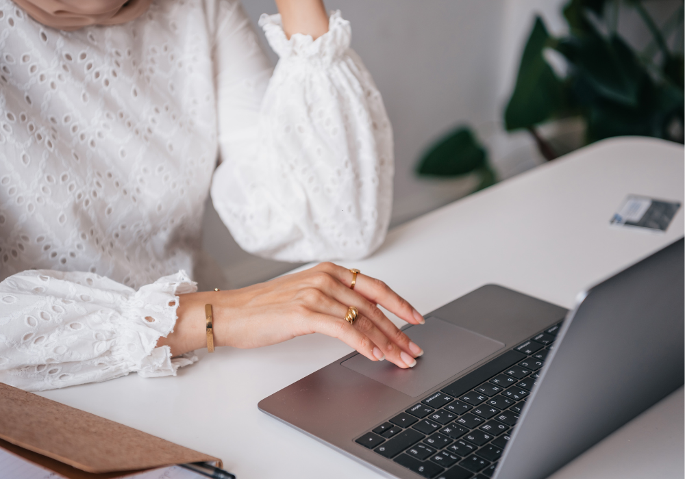 woman researching Zepbound weight loss injection pricing in Silver Spring